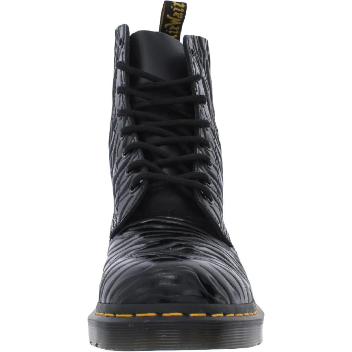 1460 Pascal Womens Leather Embossed Combat & Lace-up Boots