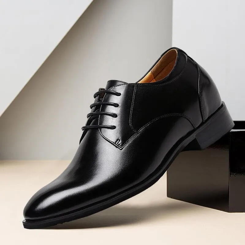 7.5 CM / 2.95 Inches CMR CHAMARIPA Men Pointy Toe Elevator Dress Shoes Wedding Shoes