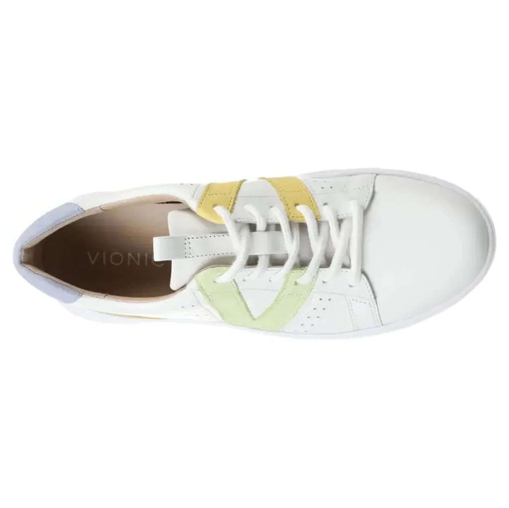 Abyss Simasa Leather Nubuck Women's Low Top Trainers