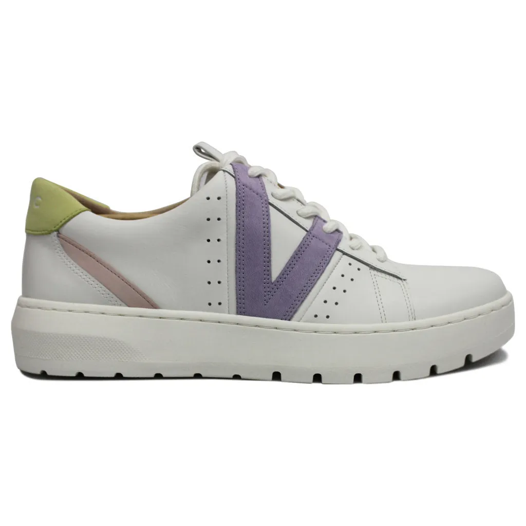 Abyss Simasa Leather Nubuck Women's Low Top Trainers