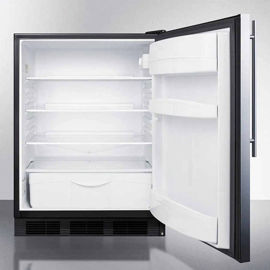 Accucold 24" Wide Built-In All-Refrigerator, ADA Compliant