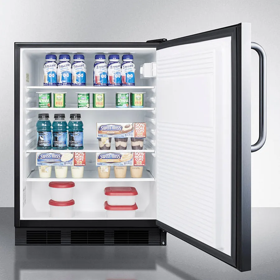 Accucold 24" Wide Built-In All-Refrigerator, ADA Compliant