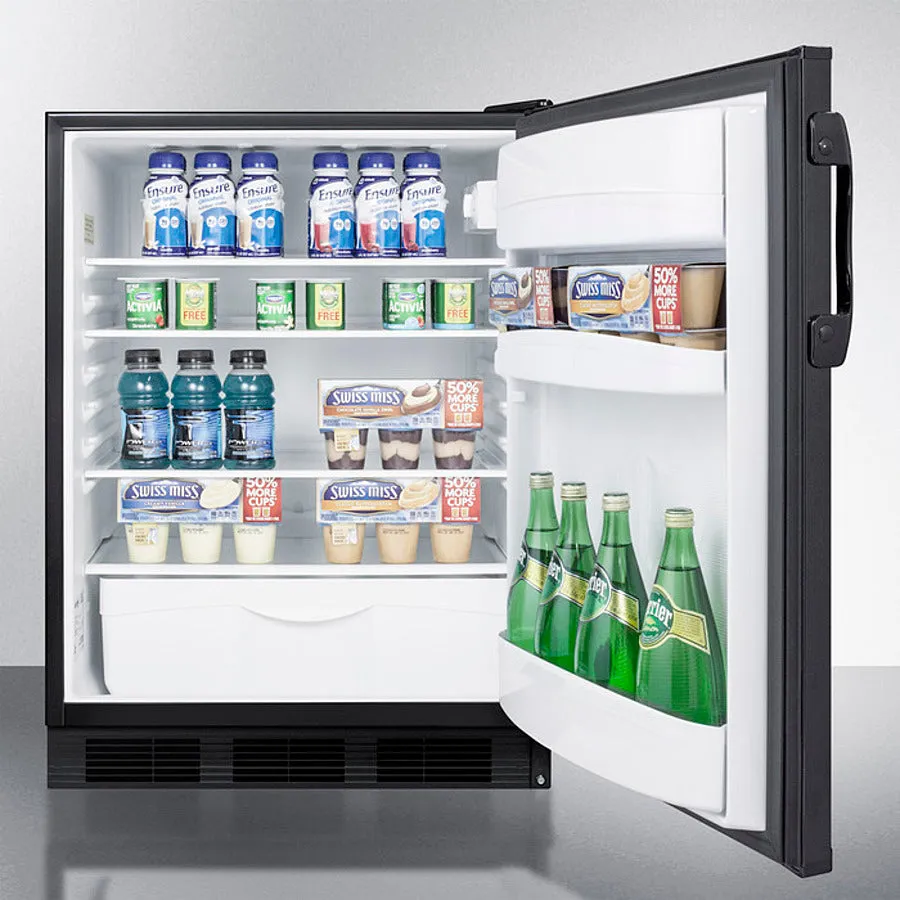 Accucold 24" Wide Built-In All-Refrigerator, ADA Compliant