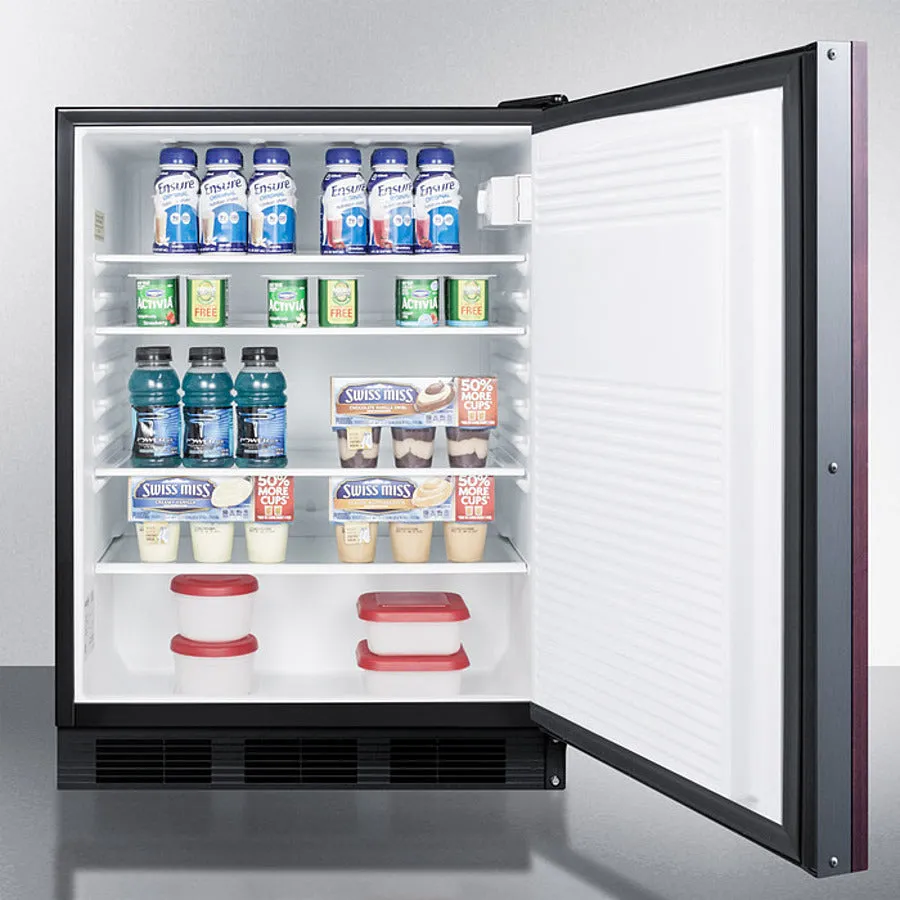 Accucold 24" Wide Built-In All-Refrigerator, ADA Compliant