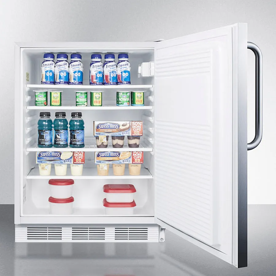 Accucold 24" Wide Built-In All-Refrigerator, ADA Compliant