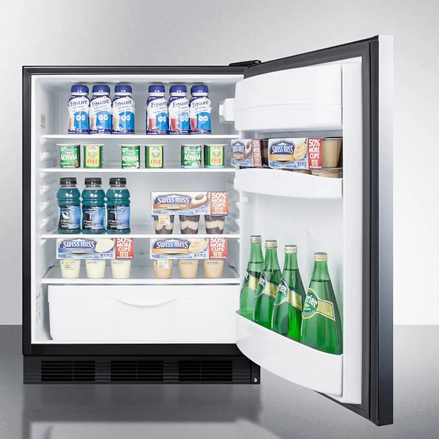 Accucold 24" Wide Built-In All-Refrigerator