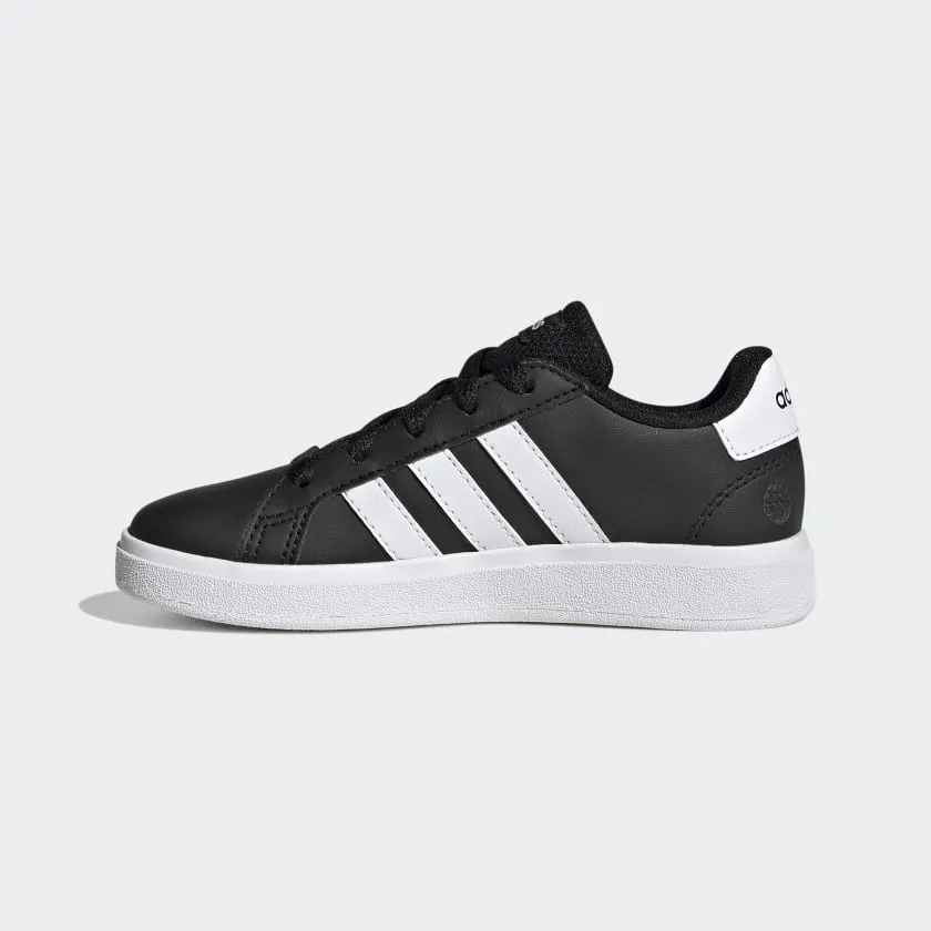 ADIDAS ADVANTAGE K - KIDS - BLACK/WHITE