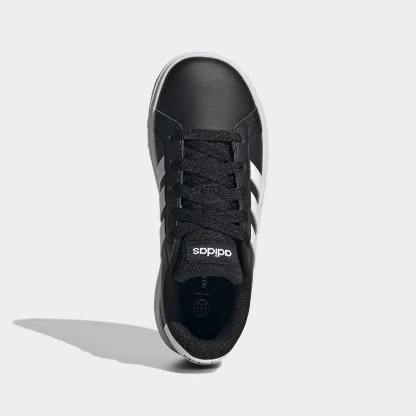 ADIDAS ADVANTAGE K - KIDS - BLACK/WHITE