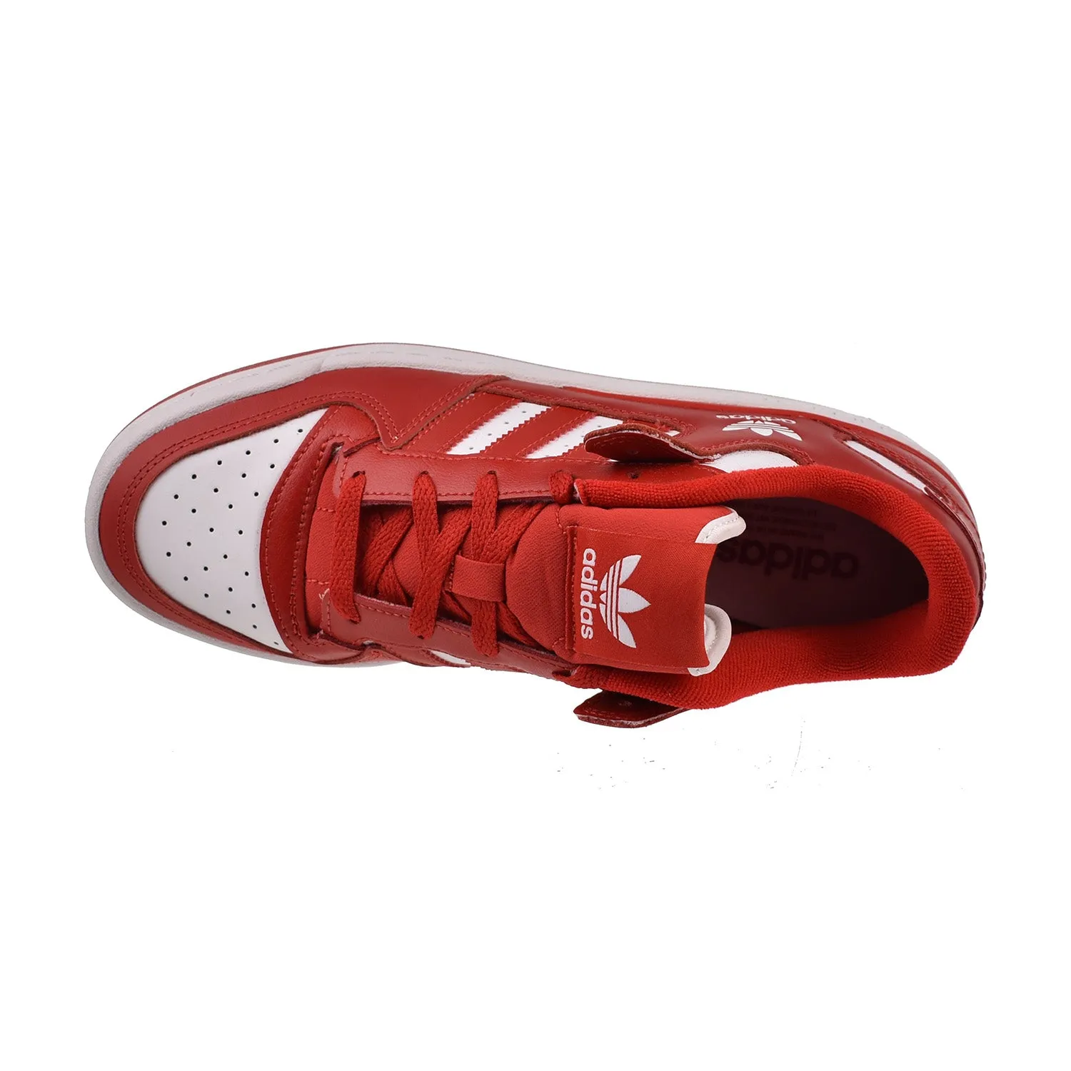 Adidas Forum Low CL Men's Shoes Scarlet-White