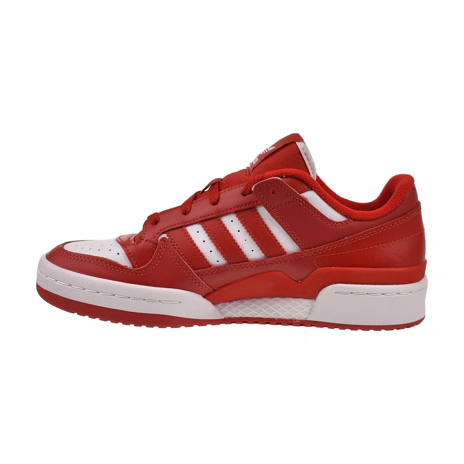 Adidas Forum Low CL Men's Shoes Scarlet-White