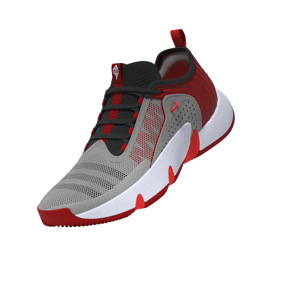 Adidas Mens Trae Unlimited Basketball Shoes - Grey/Carbon/Scarlet