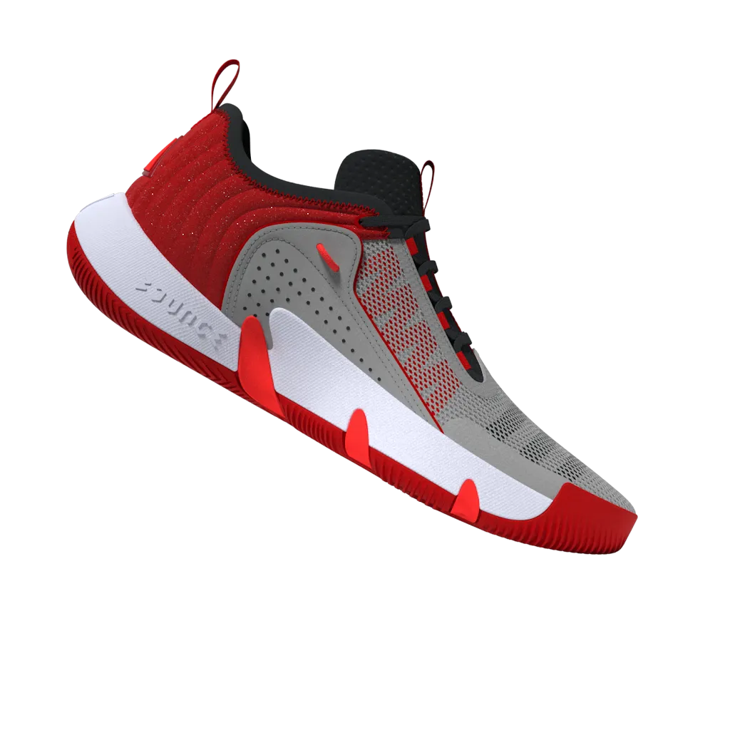 Adidas Mens Trae Unlimited Basketball Shoes - Grey/Carbon/Scarlet