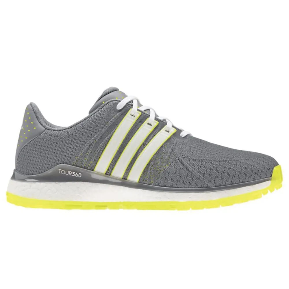 adidas Tour 360 XT-SL 2 Spikeless Shoes - Grey Three/White/Acid Yellow