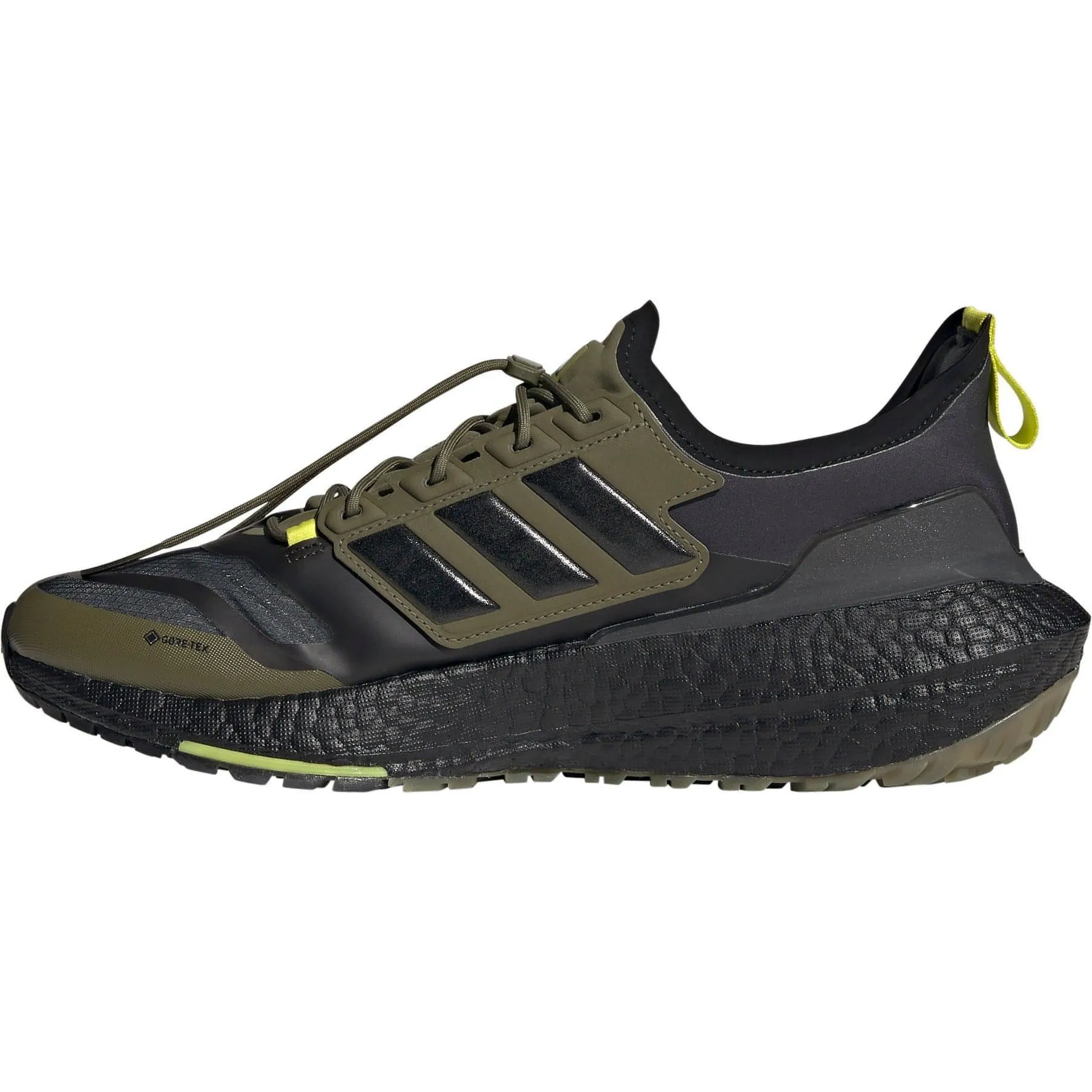 adidas Ultra Boost 21 GORE-TEX Mens Running Shoes - Green