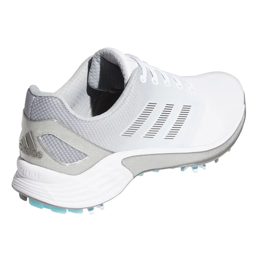 adidas ZG21 Spiked Shoes - Cloud White/Dark Silver Metallic/Grey Five