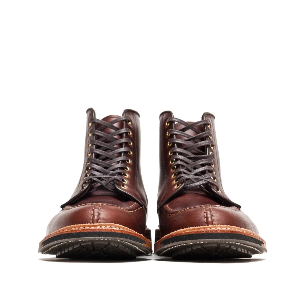 Alden Brown Chromexcel Norwegian Front Blucher Boot With Commando Sole