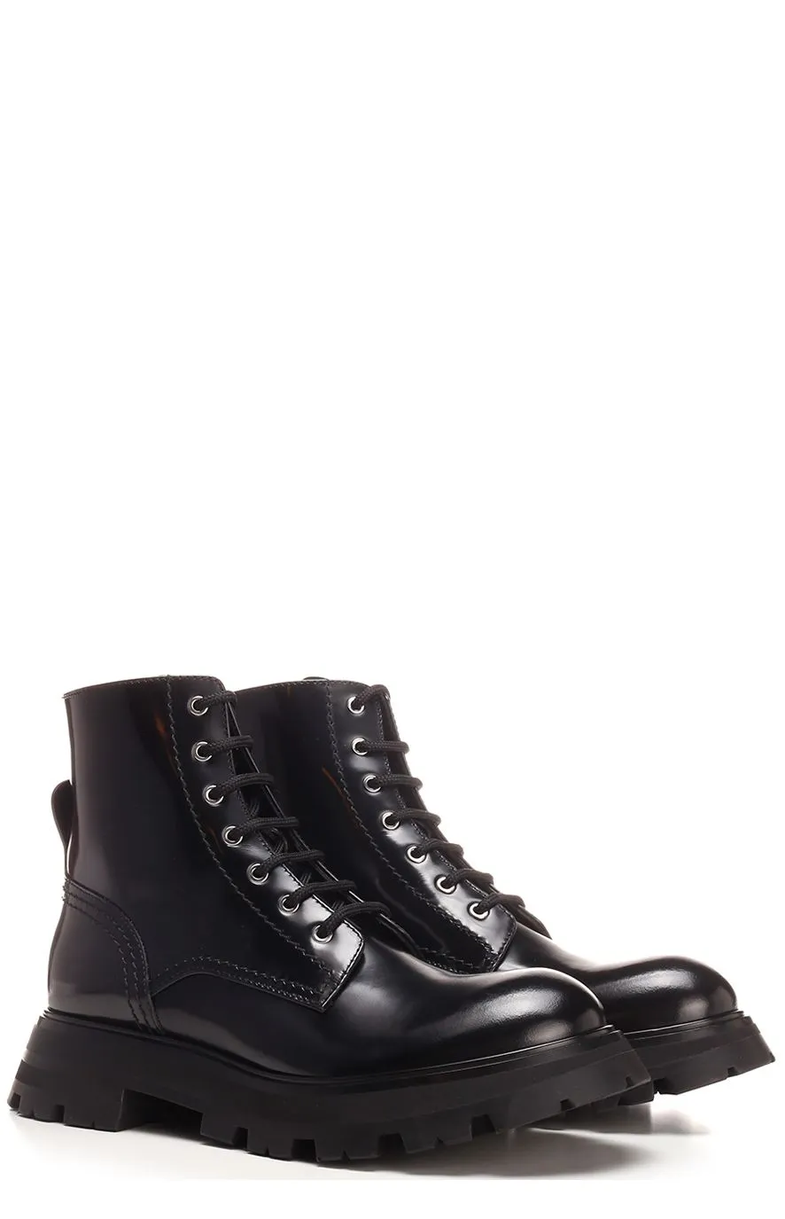 Alexander McQueen Wander Combat Boots