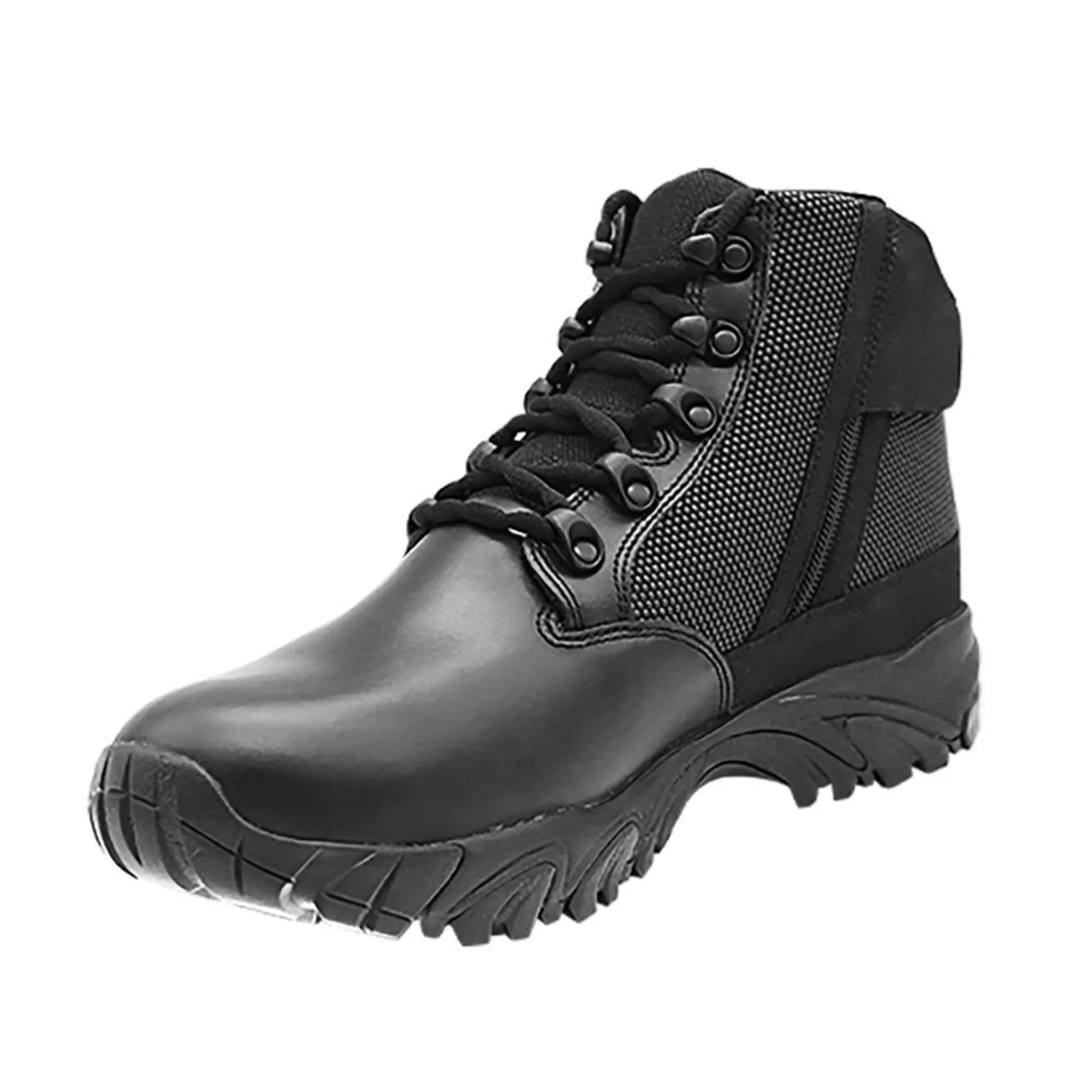 ALTAI® 6" Black Waterproof Tactical Boots with Zipper (MFT100-ZS)