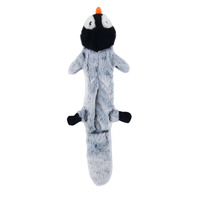 Animal Themed No Stuffing Dog Toy with Squeakers