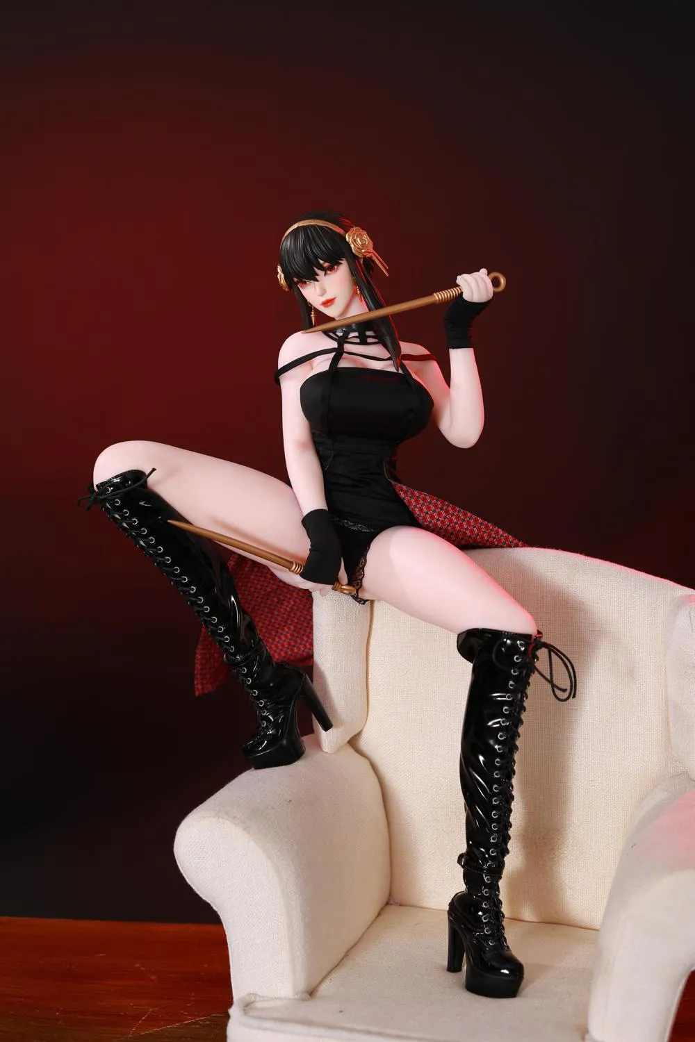 Anime Mini Sex Doll Yor Forger, Spy Family 70cm Hentai Figure in Silicone