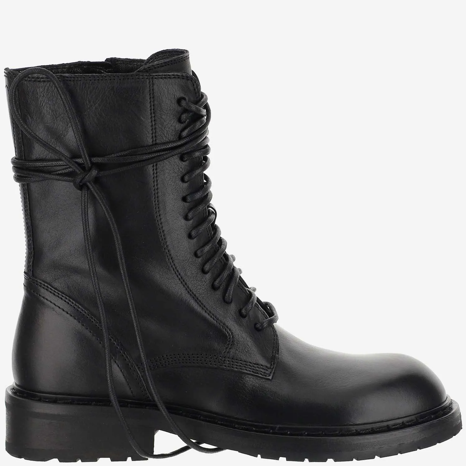 Ann Demeulemeester Santiago Lace-Up Combat Boots