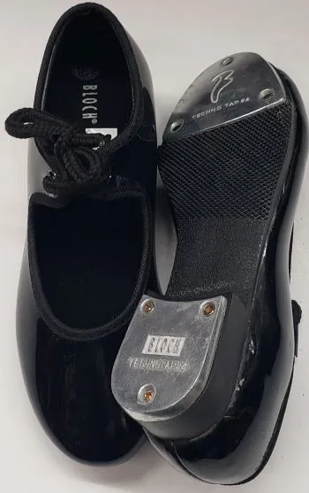 Annie Tyette Jr. -- Children's Tap Shoe -- Black Patent