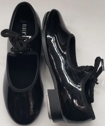 Annie Tyette Jr. -- Children's Tap Shoe -- Black Patent