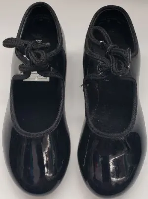 Annie Tyette Jr. -- Children's Tap Shoe -- Black Patent