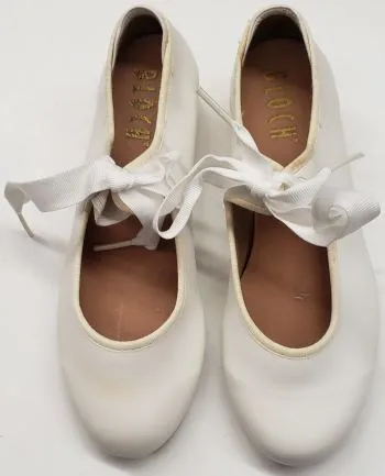 Annie Tyette Jr. -- Children's Tap Shoe -- White