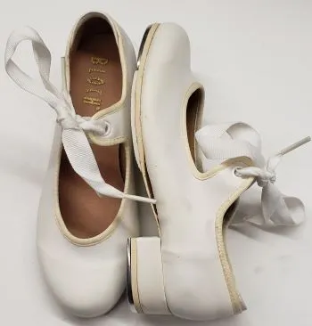 Annie Tyette Jr. -- Children's Tap Shoe -- White