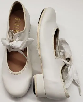 Annie Tyette Jr. -- Children's Tap Shoe -- White