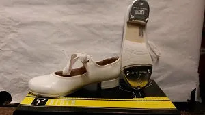 Annie Tyette Jr. -- Children's Tap Shoe -- White