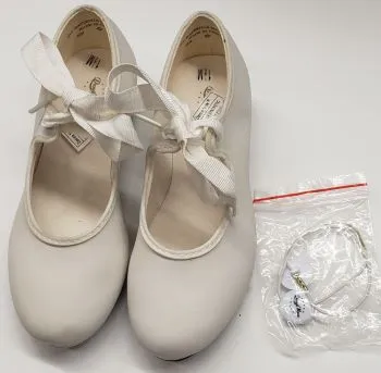 Annie Tyette Jr. III -- Children's Tap Shoe -- White