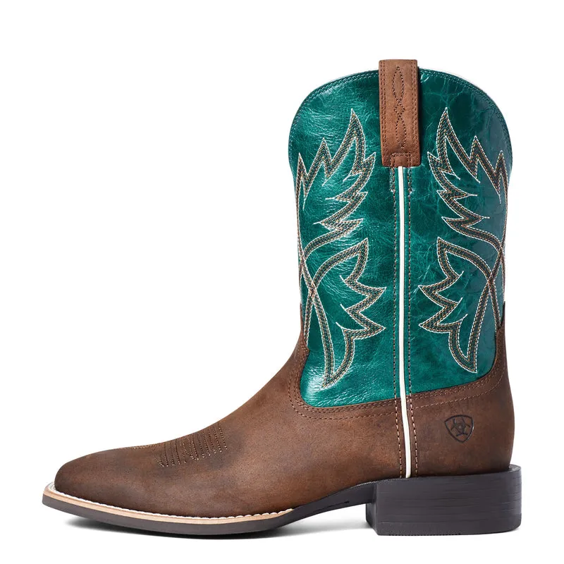 'Ariat' Men's 11" Sport Rafter Western Square Toe - Willow Branch