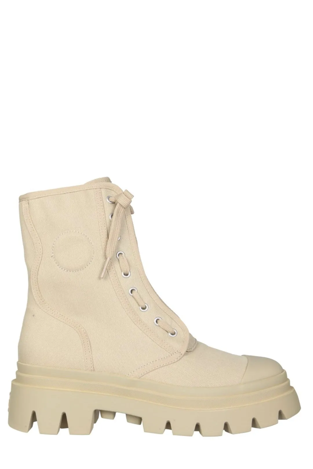 Ash Phoenix Zipped Combat Boots