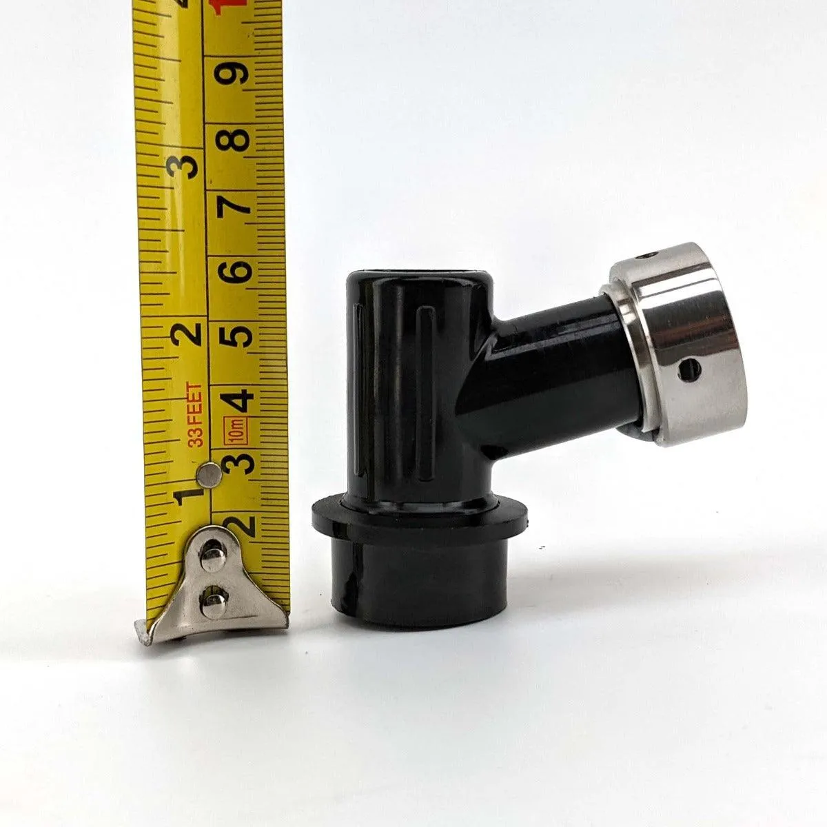 Ball Lock Disconnect (Black/Liquid) - With Integrated Tap Shank & Collar