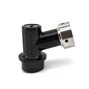 Ball Lock Disconnect (Black/Liquid) - With Integrated Tap Shank & Collar