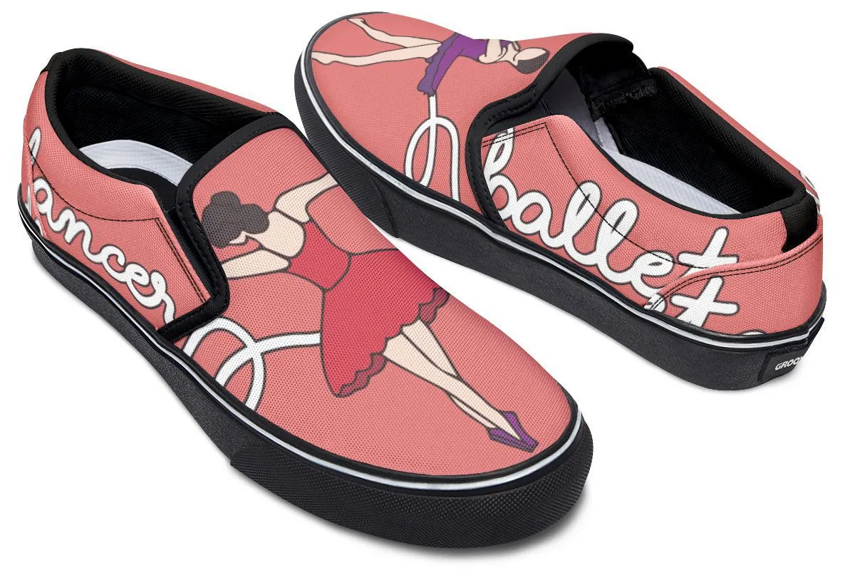 Ballet Dancer Slip-On Shoes