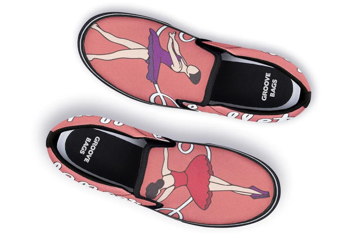 Ballet Dancer Slip-On Shoes