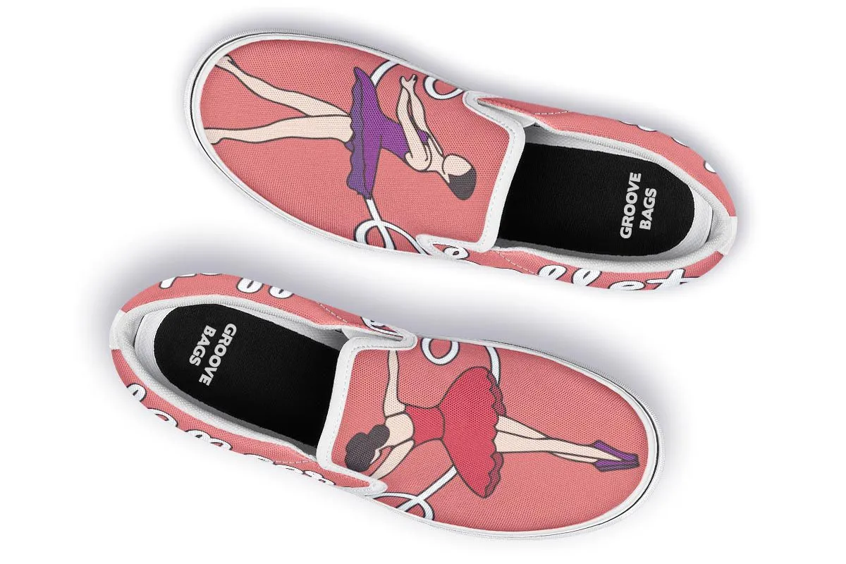 Ballet Dancer Slip-On Shoes