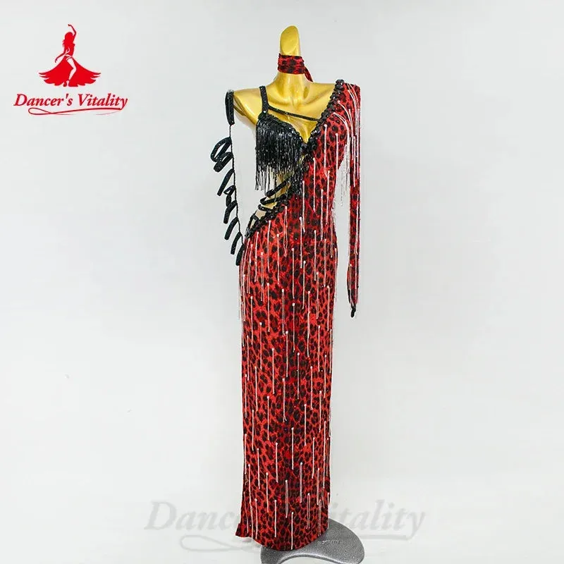 Belly Dance Performance Costumes for Women Hand Made Baladi Shaabi Saidi Competition Profession Clothing Adult Bellydance Dress