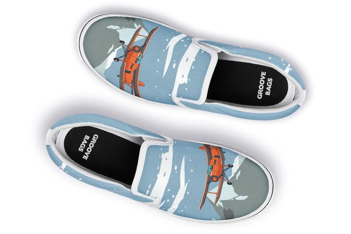 Bi Plane Pilot Slip-On Shoes