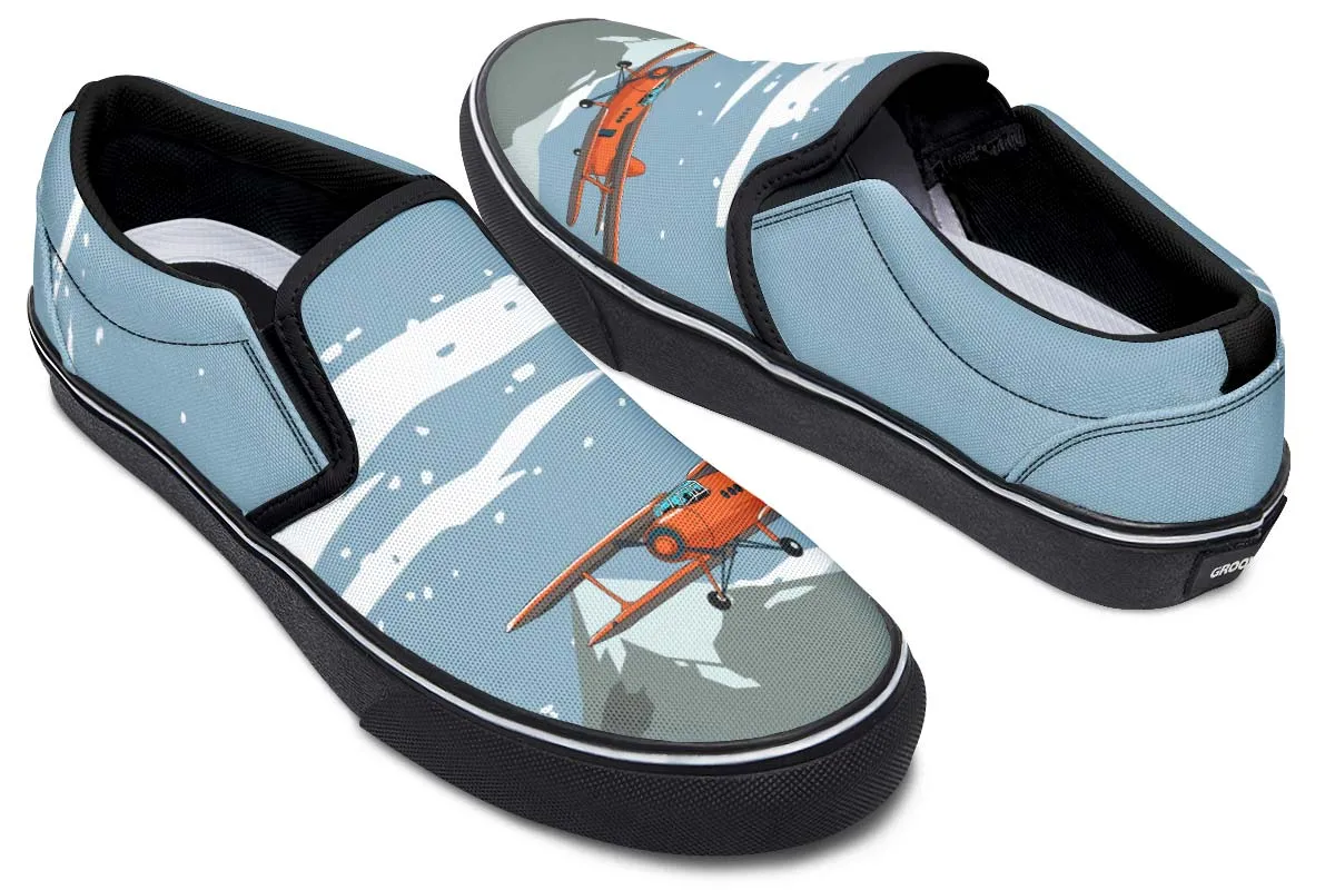 Bi Plane Pilot Slip-On Shoes