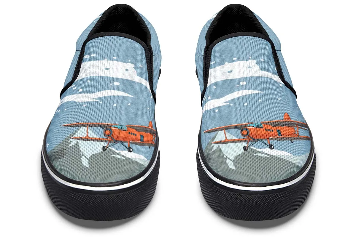 Bi Plane Pilot Slip-On Shoes