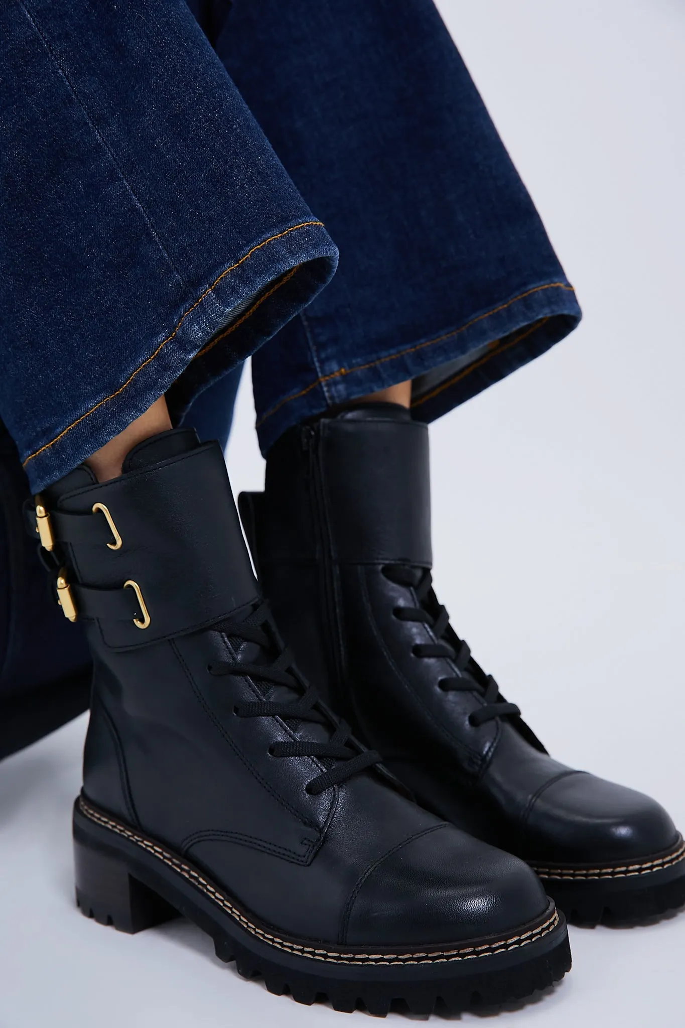 Black Mallory Boots