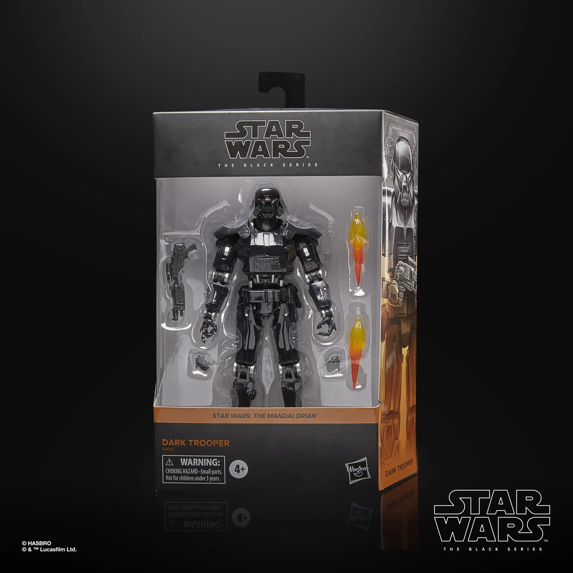 Black Series Star Wars: The Mandalorian - Dark Trooper 6" Action Figure