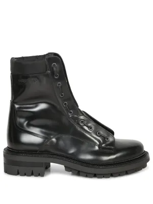 Black Show Army Combat Boot