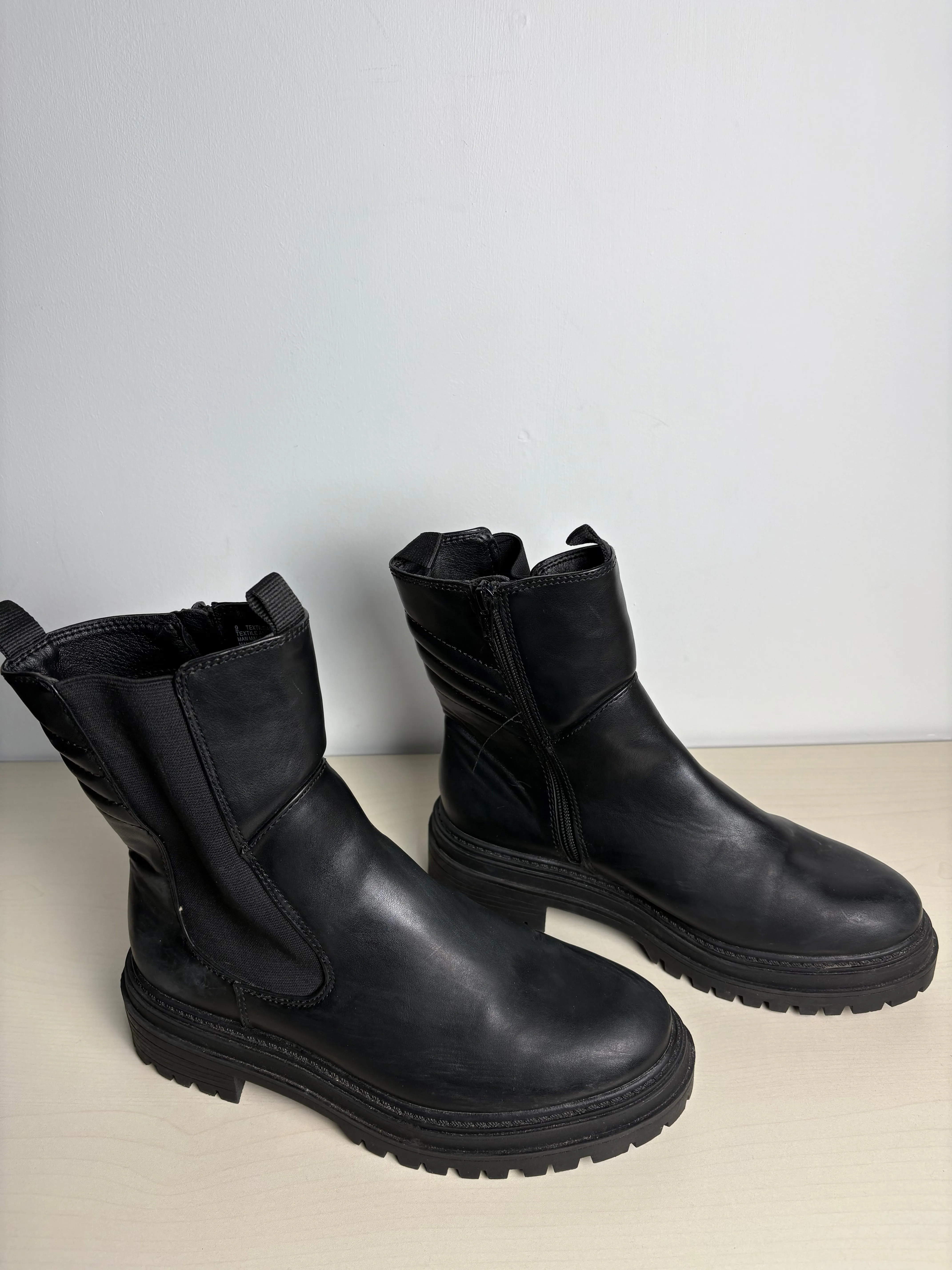 Boots Combat By A New Day In Black, Size: 9