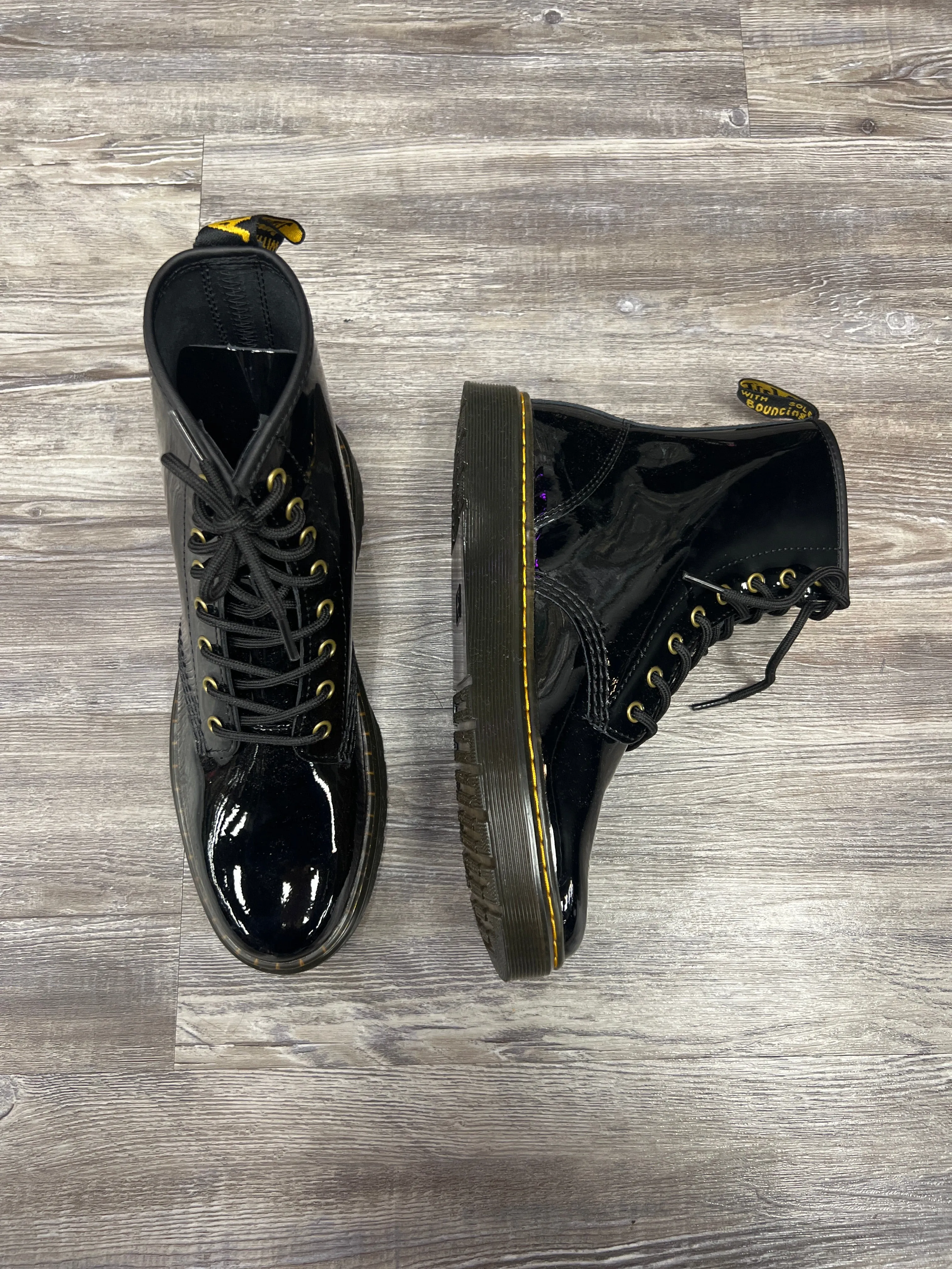 Boots Combat By Dr Martens In Black, Size: 10