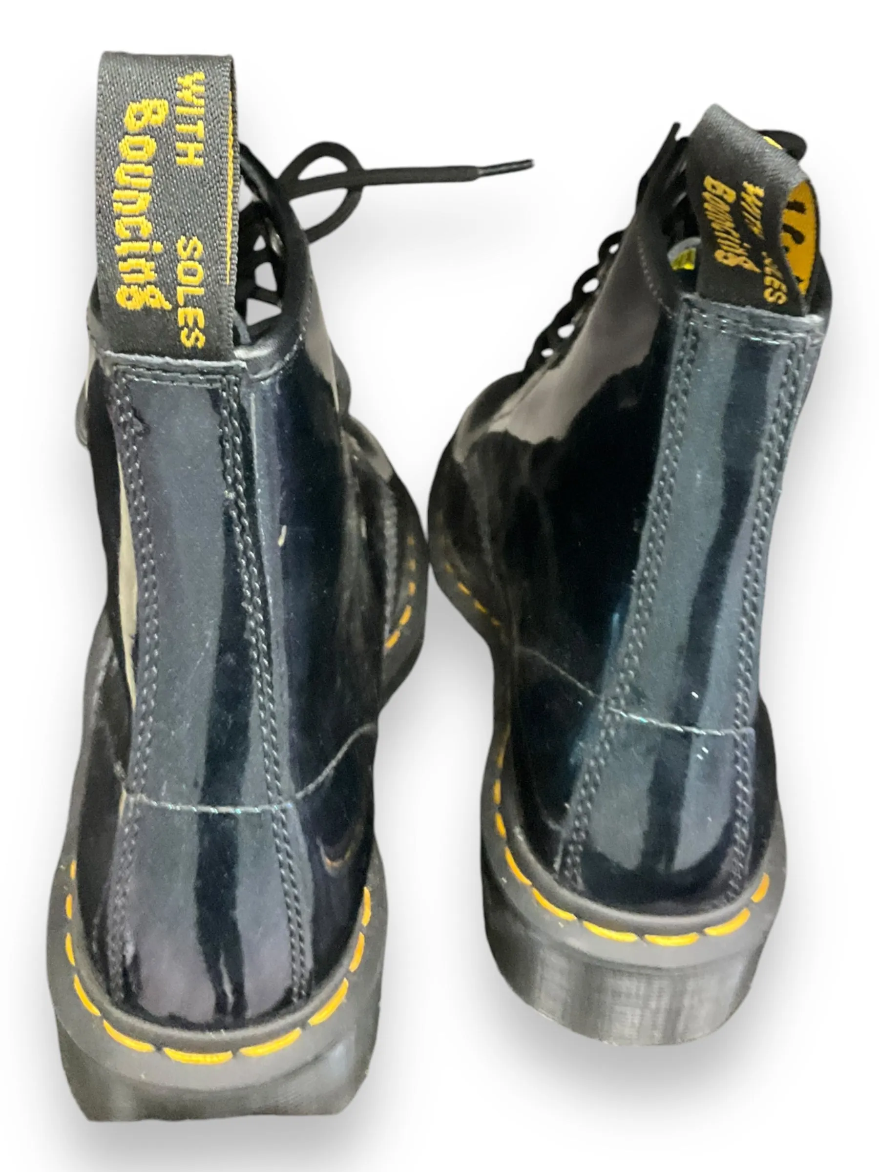 Boots Combat By Dr Martens In Green, Size: 7